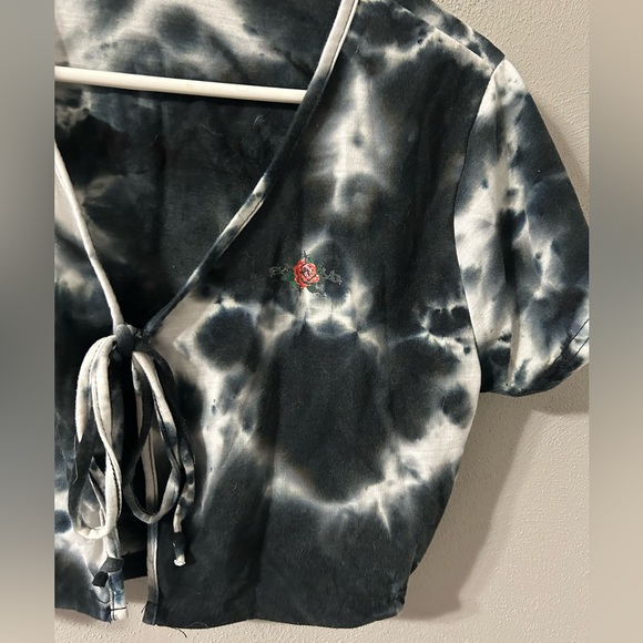 Graphic tie-dye crop tee - Picture 3 of 4